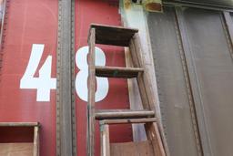 (2) Wooden Step Ladders