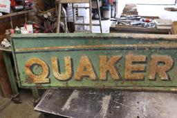 Quaker State Oil Sign