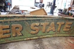 Quaker State Oil Sign