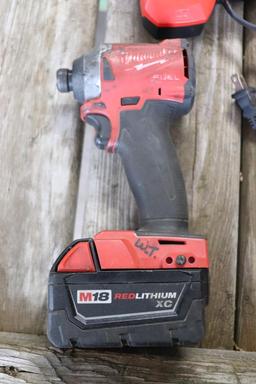 Milwaukee M18 Battery Impact Driver With Charger