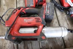 Milwaukee M18 Battery Powered Grease Gun with Charger
