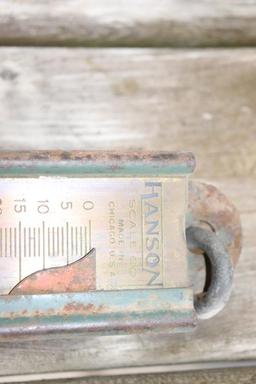 Old Hanson Brass Scale