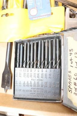 Large Quantity of easy outs and drill bits