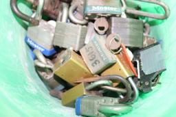 Quantity of Padlocks (Some with keys)