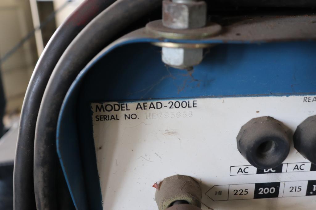 Miller Model AEAD-200LE AC/DC Welding and Power Generator, Works