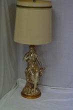 54 in. tall Marbro Hollywood Regency Lamp