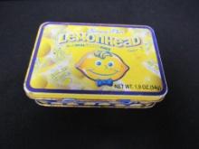 VINTAGE LEMONHEAD LUNCHBOX CANDY HOLDER TIN