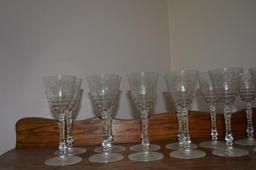 Quantity of Glassware
