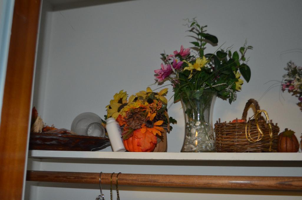 Contents of Bedroom closet to include