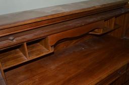 Modern Rolltop Desk & Chair