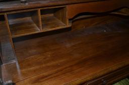 Modern Rolltop Desk & Chair