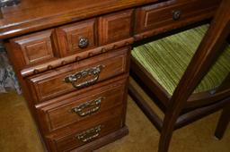 Modern Rolltop Desk & Chair
