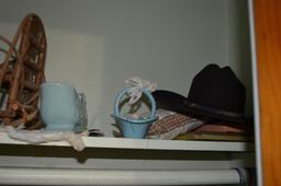 Contents of Bedroom closet to include