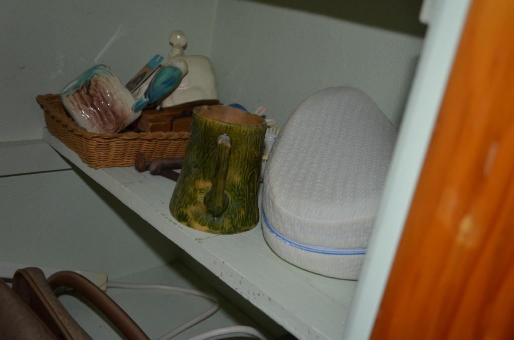Contents of Bedroom closet to include