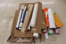 LARGE QUANTITY OF STORE BANNERS INCLUDING TORO, DIXON, STIHL, ETC.