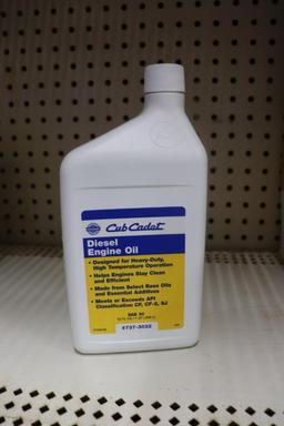 12 QUART OF CUB CADET DIESEL ENGINE OIL 15W 40