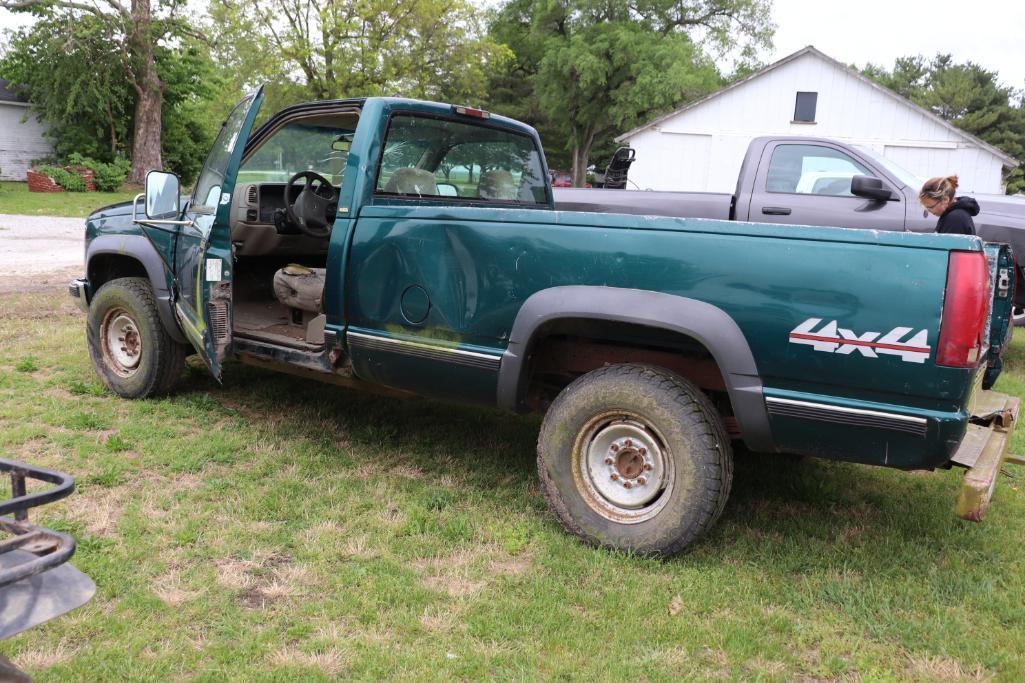 1997 1500 HD REGULAR CAB CHEVY SILVERADO 4X4