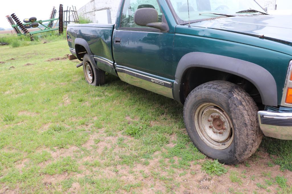 1997 1500 HD REGULAR CAB CHEVY SILVERADO 4X4