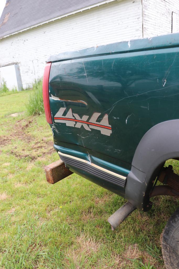 1997 1500 HD REGULAR CAB CHEVY SILVERADO 4X4