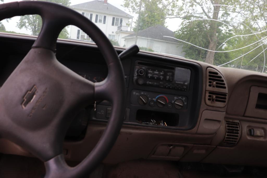 1997 1500 HD REGULAR CAB CHEVY SILVERADO 4X4