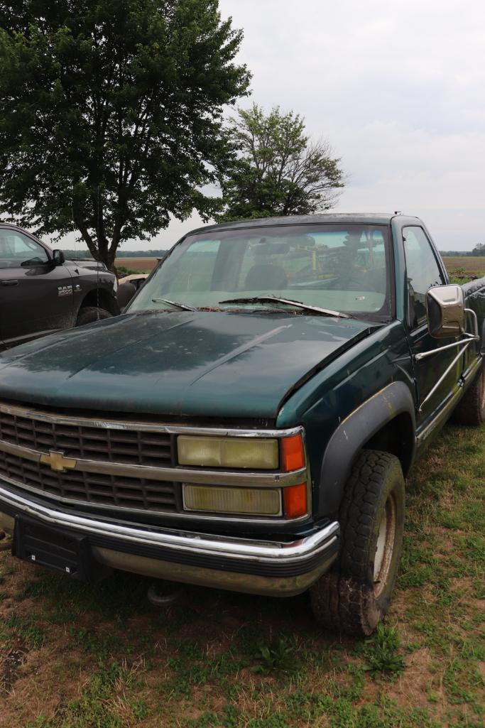 1997 1500 HD REGULAR CAB CHEVY SILVERADO 4X4