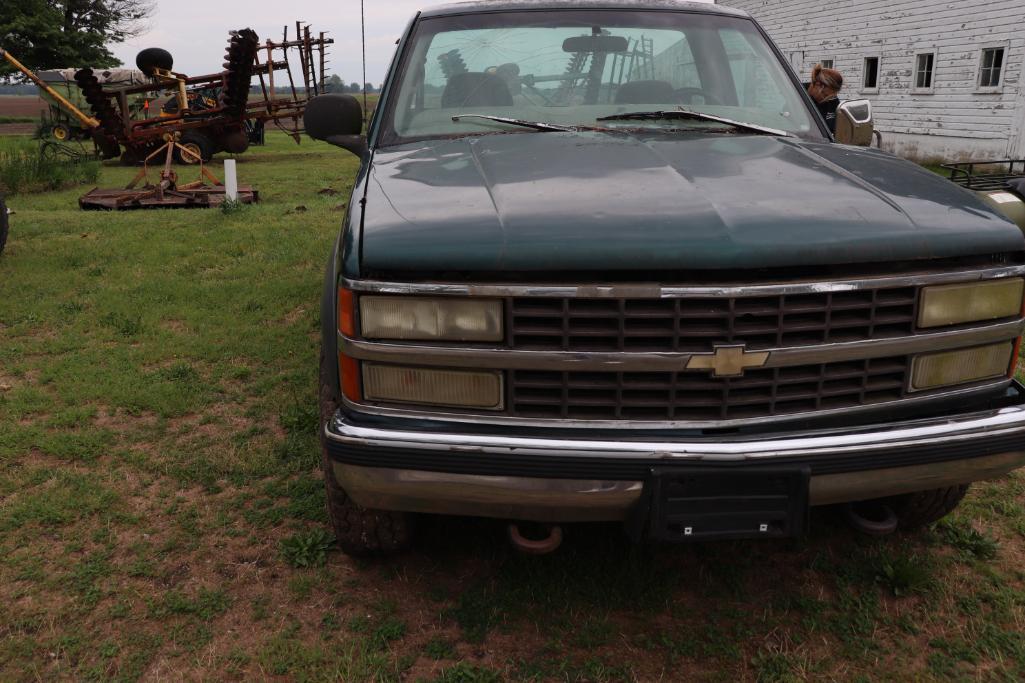 1997 1500 HD REGULAR CAB CHEVY SILVERADO 4X4
