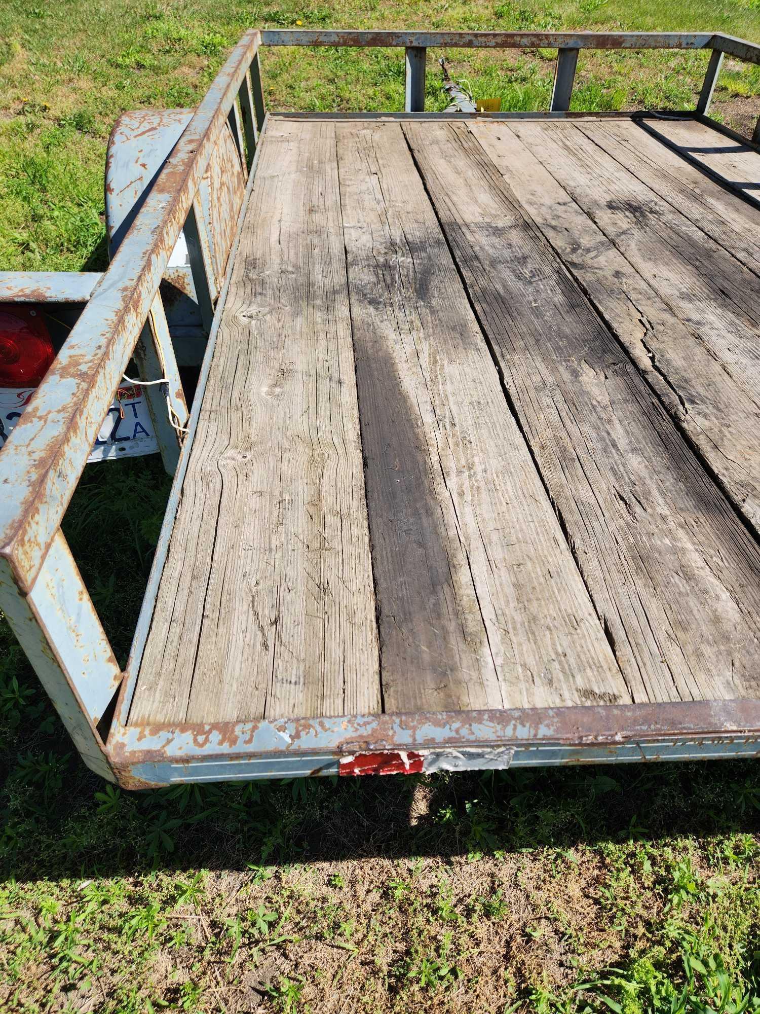 Maxwell Single Axel Utility Trailer
