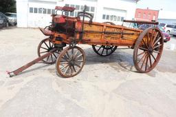 VERY EARLY 1900S KEMP AND BURPEE SUCCESS NO. 3 WOODEN MANURE SPREADER