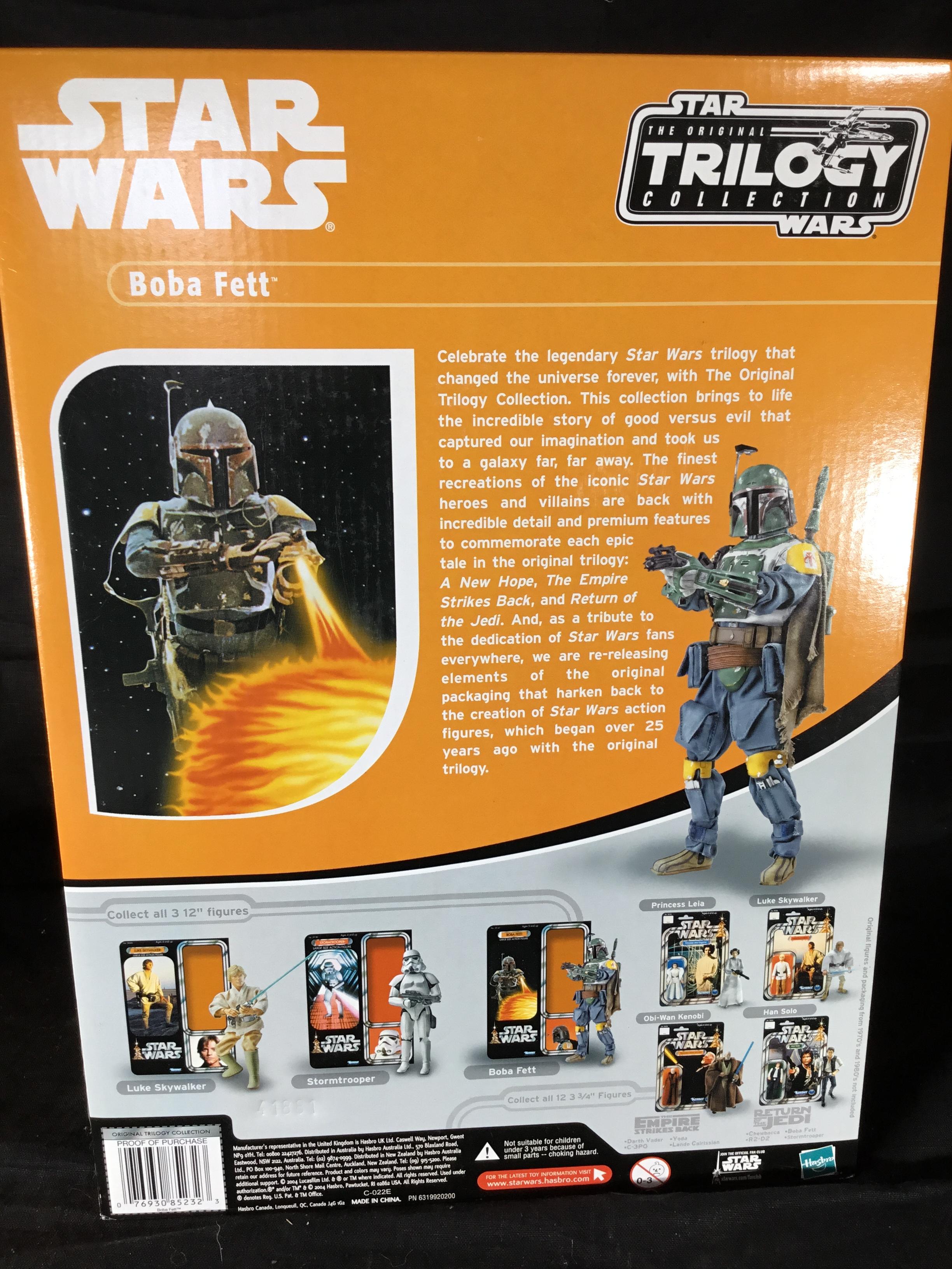 Boba Fett large size action figure