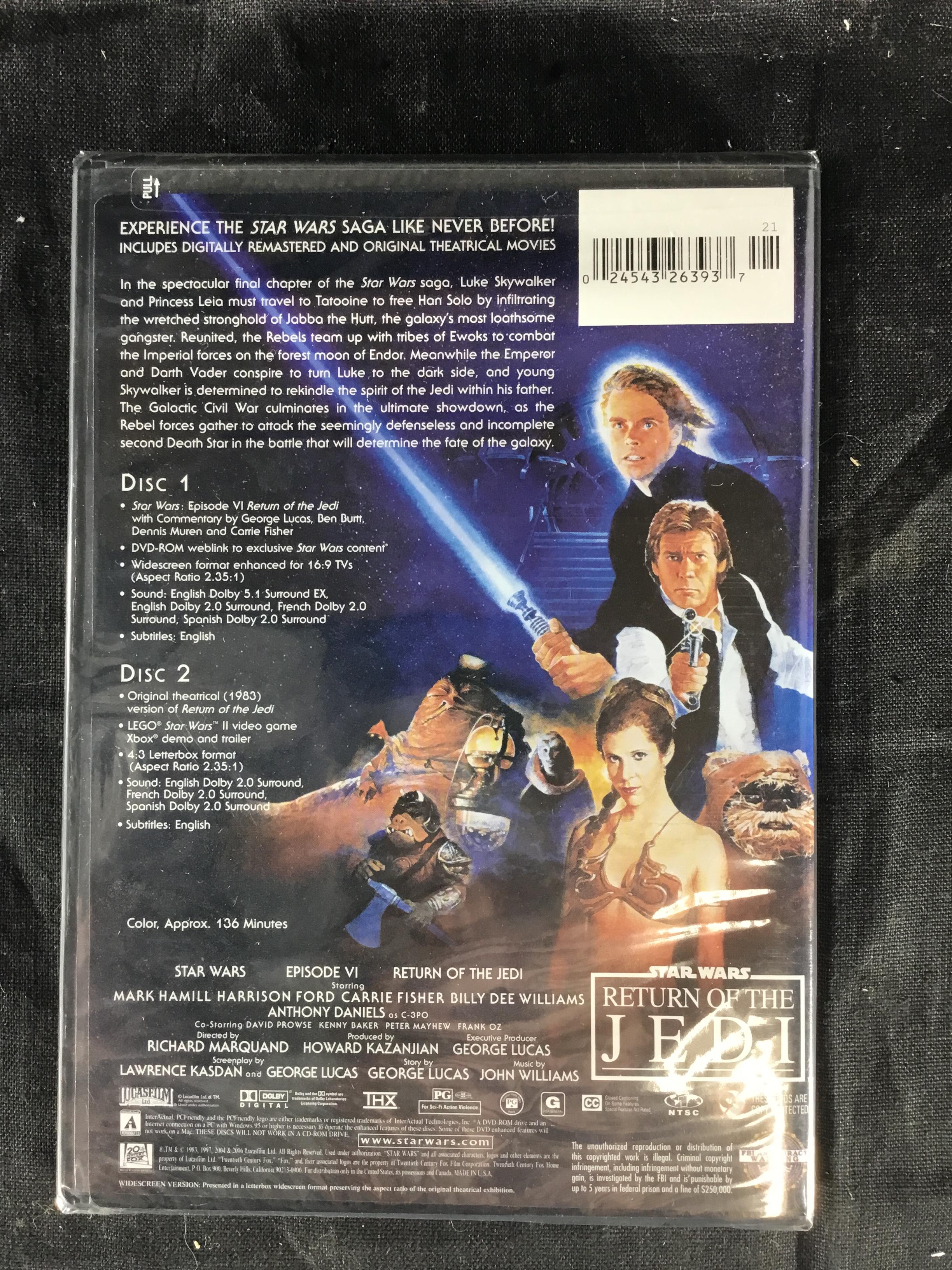 Star Wars DVDs