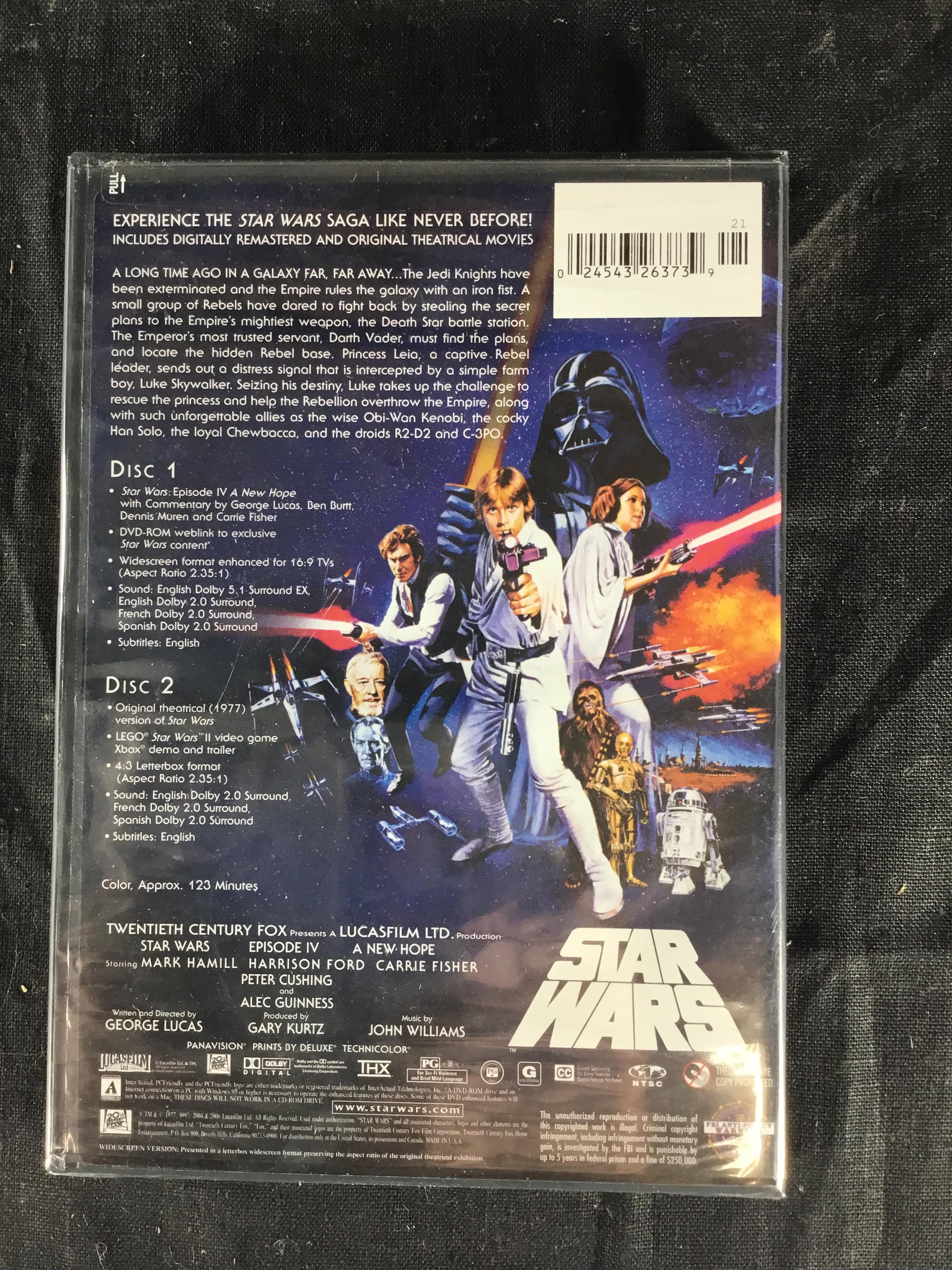 Star Wars DVDs