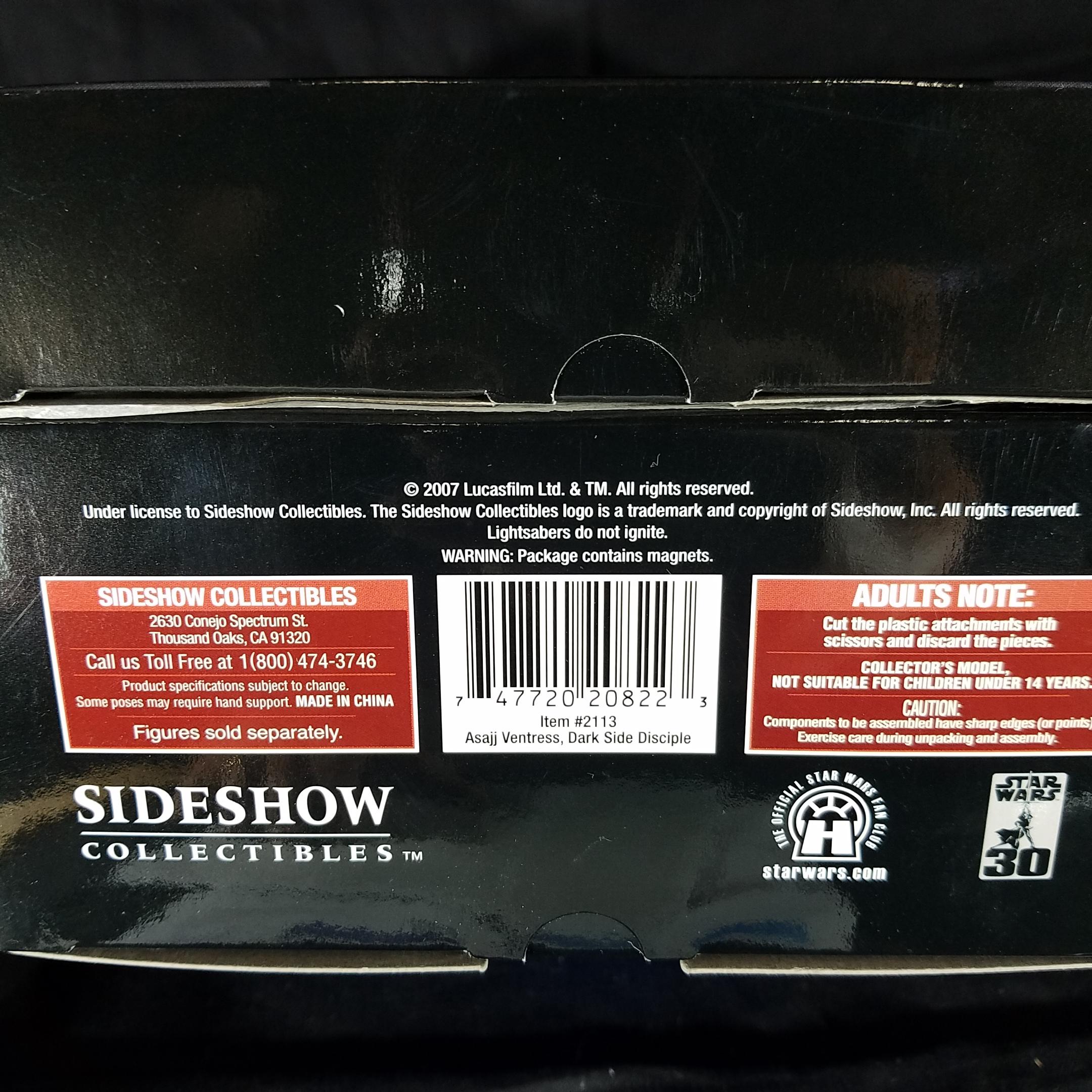 Sideshow 12" Asajj Ventress