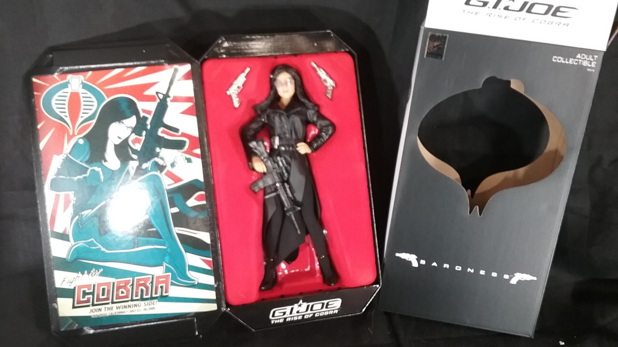 Sideshow Cobra Baroness Sdcc