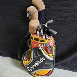 Bag with Clubs
