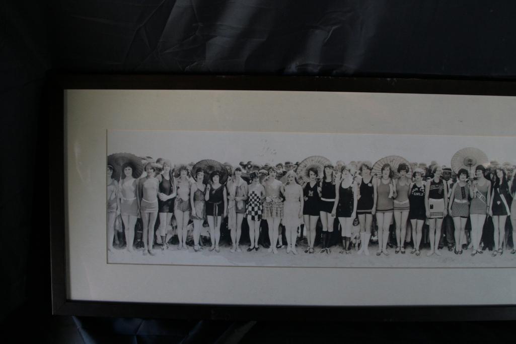 Panoramic Photo Girls 1 Piece suits 42" Wide 12" Tall Bathing Beauties