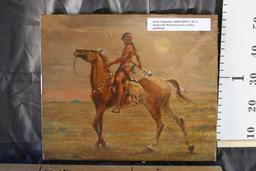 24x20" Man on a Horse Art by Dean Chapman