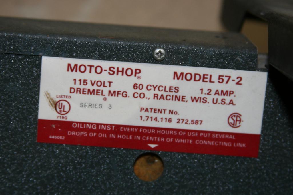 Dremel MotoShop Jigsaw model 57-2, woodwork
