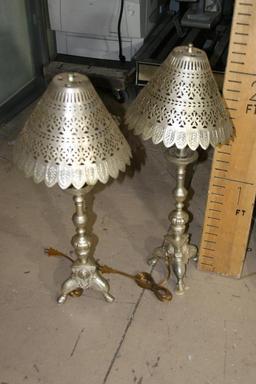 Vintage Style Lamps lot of 2