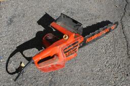 Remington 12" Electric Chainsaw Model LNT-2 Powers on