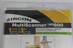 4 Units Zircon Hd800 Multiscanner For Finding Studs, Live Wire, Or Metal