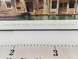 Jonathan Pike Balconies on the Grand Hotel Framed Art 25in Tall 51in Wide Some Mark's on The Art