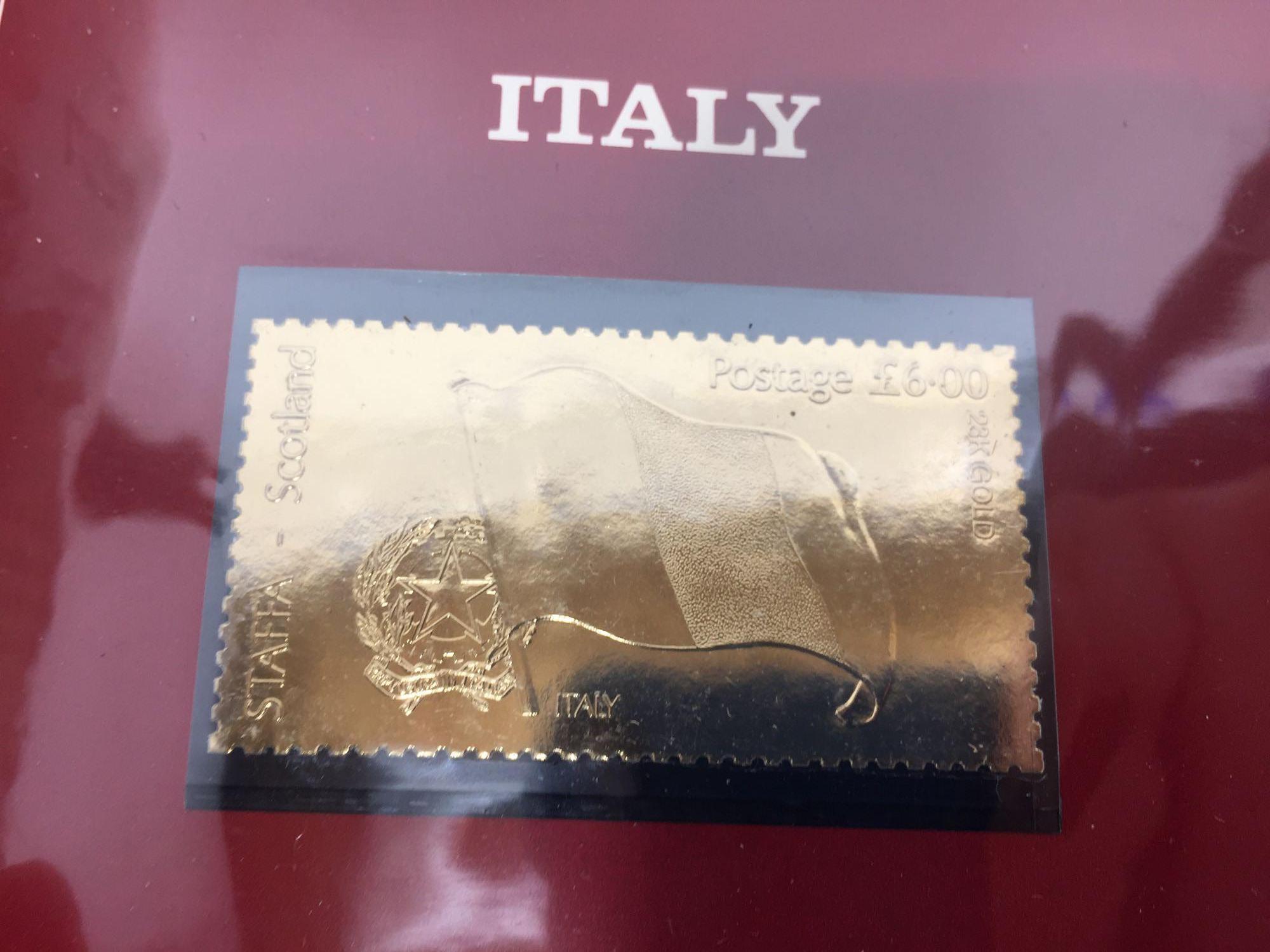 Special Commemorative Stamp Limited Edition in 23 Karat Gold