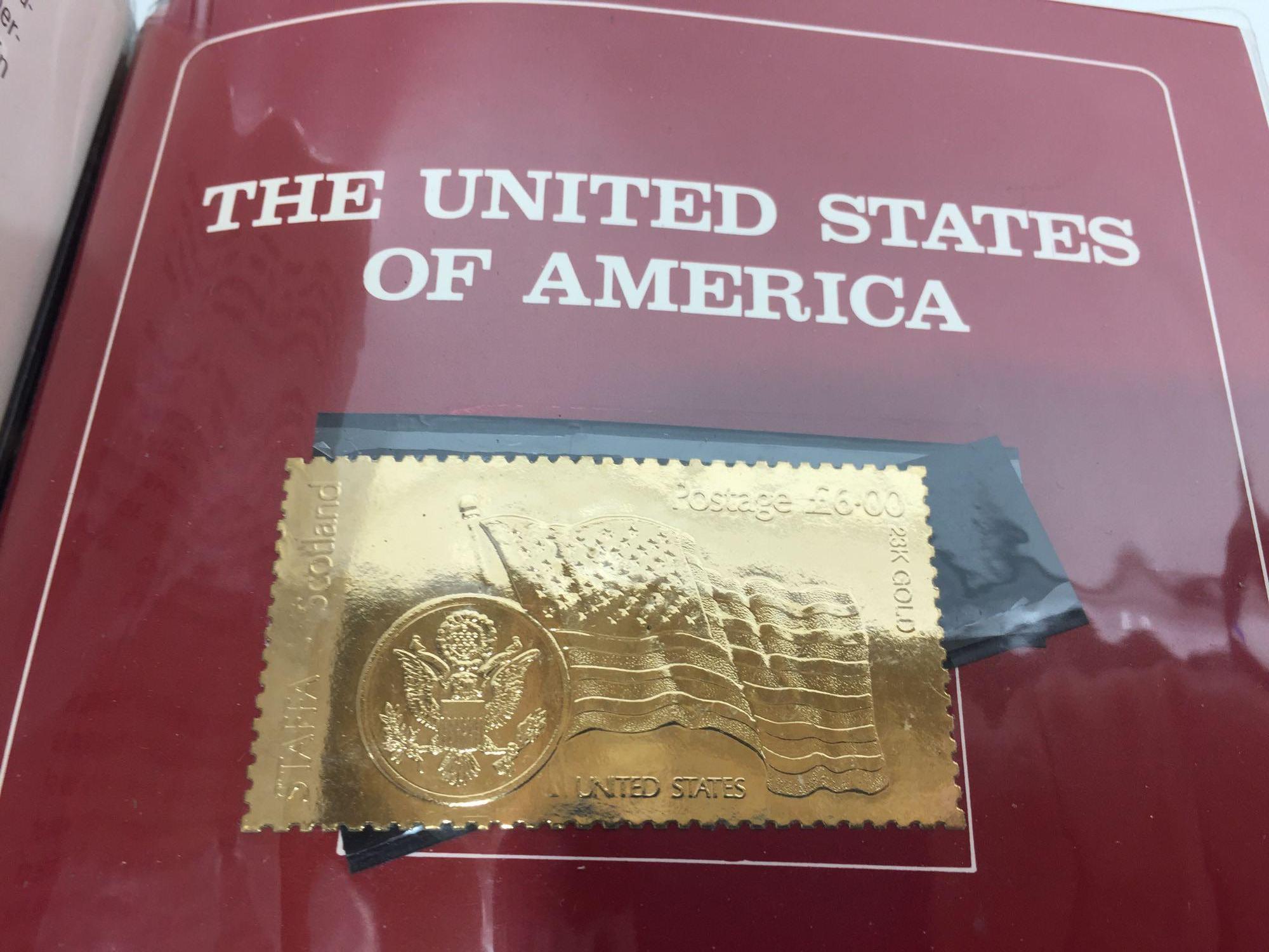 Special Commemorative Stamp Limited Edition in 23 Karat Gold