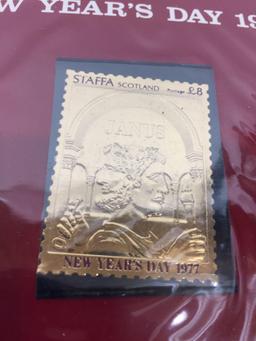 Special Commemorative Stamp Limited Edition in 23 Karat Gold