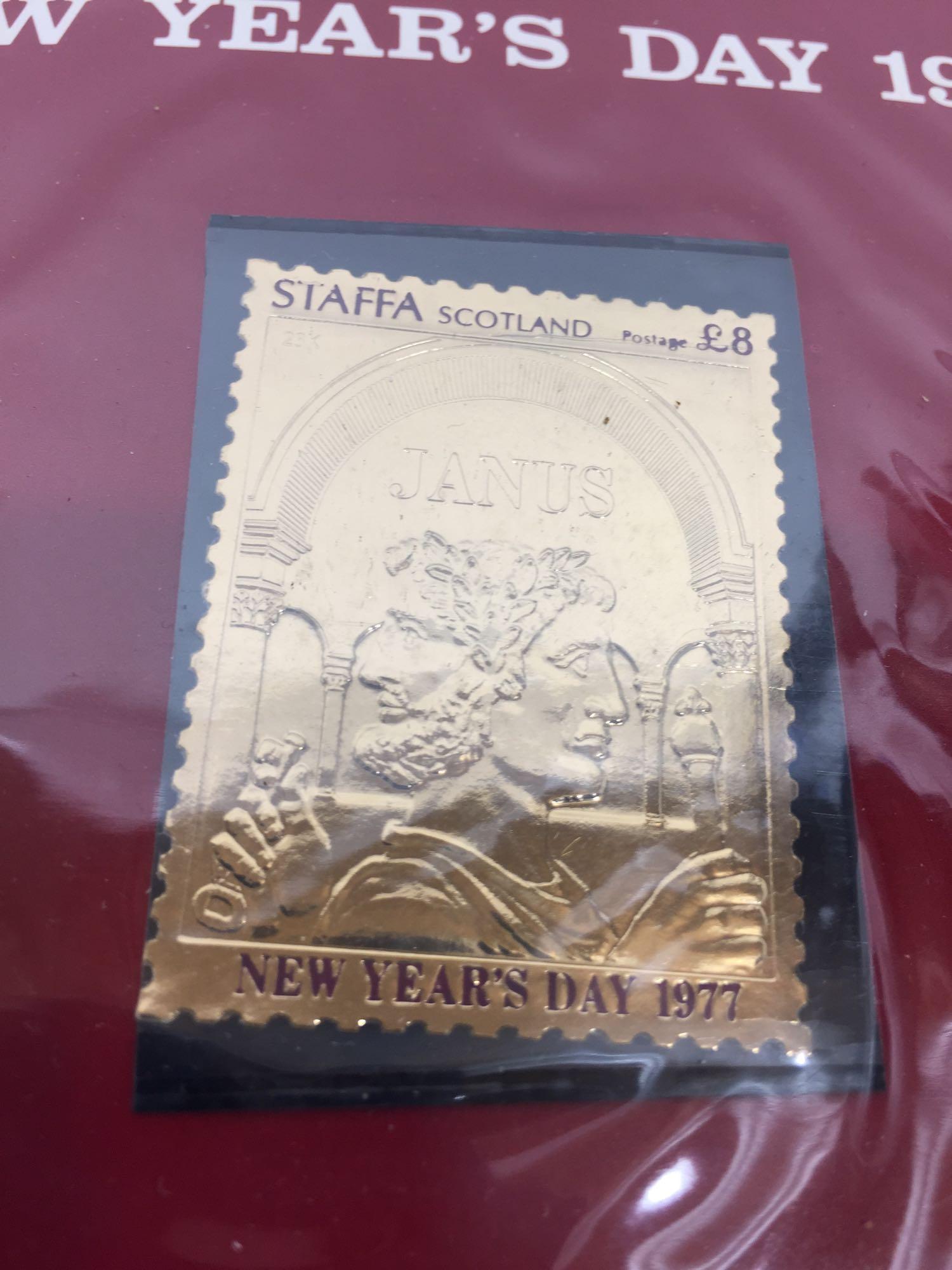 Special Commemorative Stamp Limited Edition in 23 Karat Gold