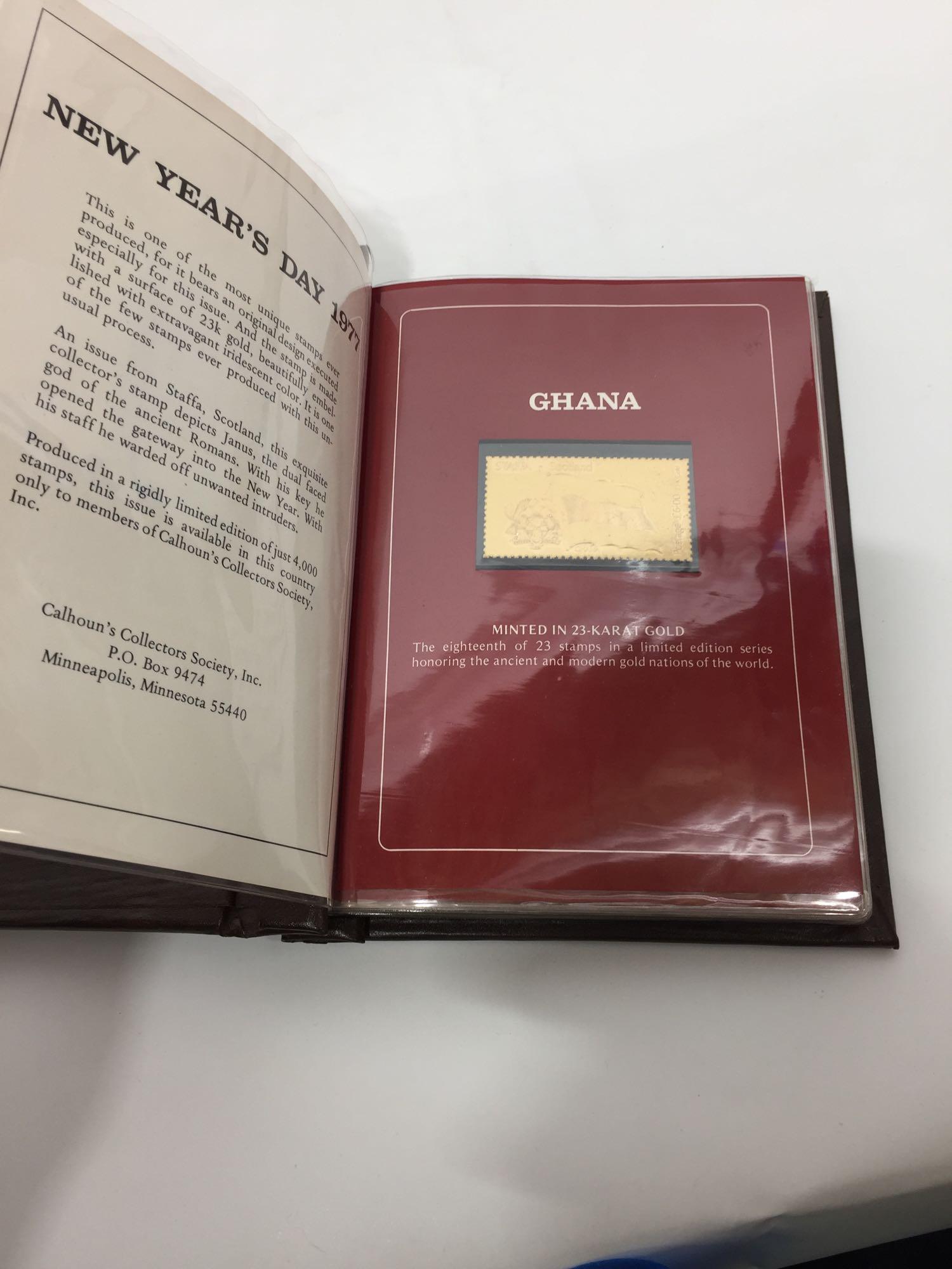 Special Commemorative Stamp Limited Edition in 23 Karat Gold