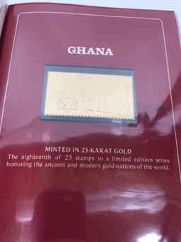 Special Commemorative Stamp Limited Edition in 23 Karat Gold