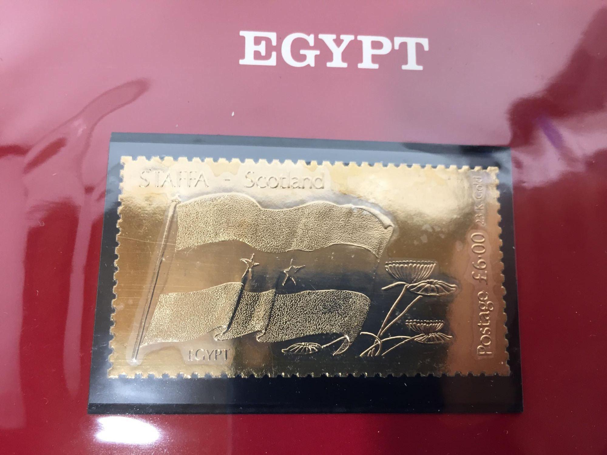 Special Commemorative Stamp Limited Edition in 23 Karat Gold