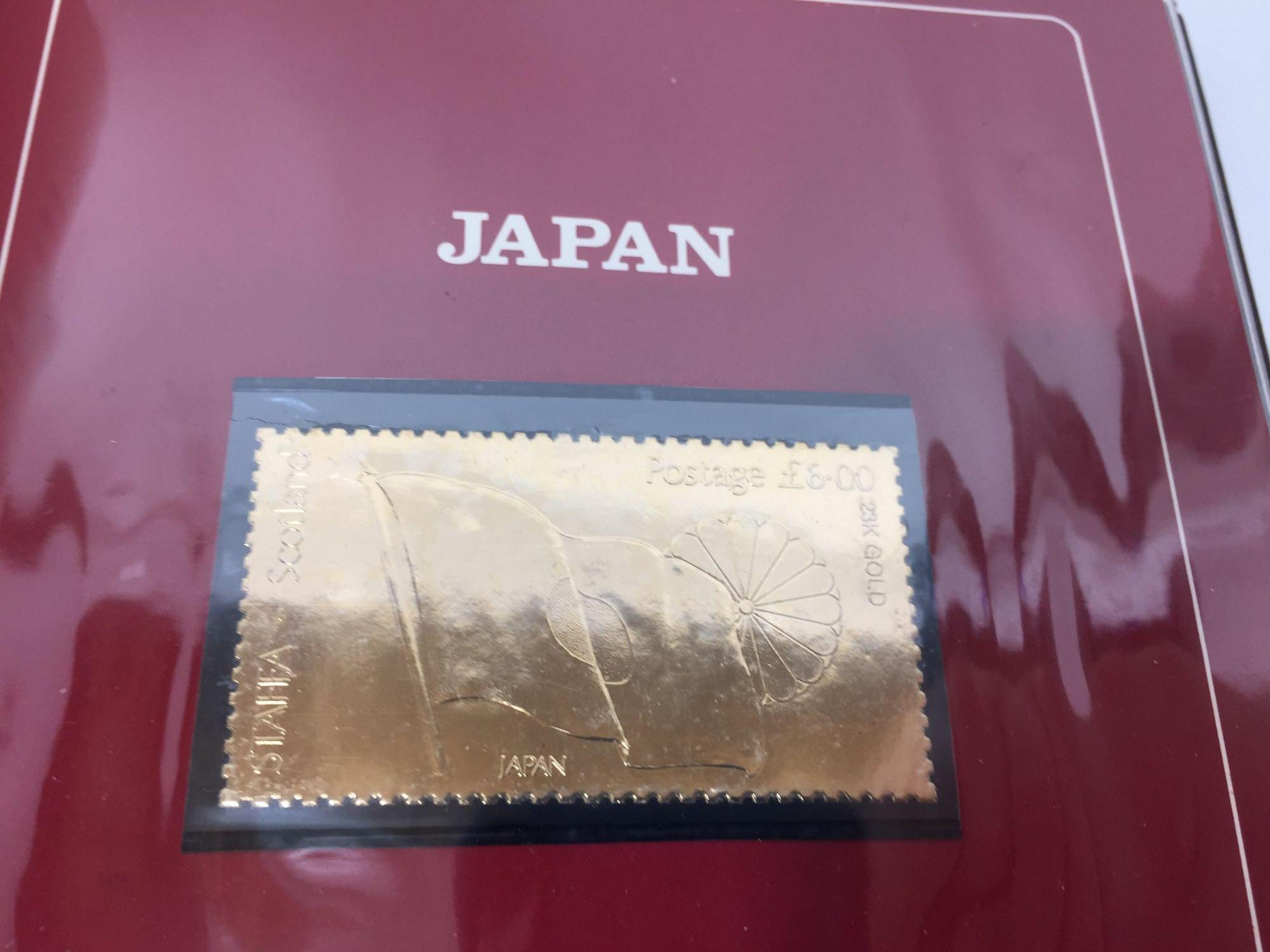 Special Commemorative Stamp Limited Edition in 23 Karat Gold