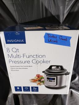 Insignia 8 Quart Multi-Function Pressure Cooker - 5 units - Store Returns